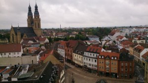 Vue du haut du Altpörtel