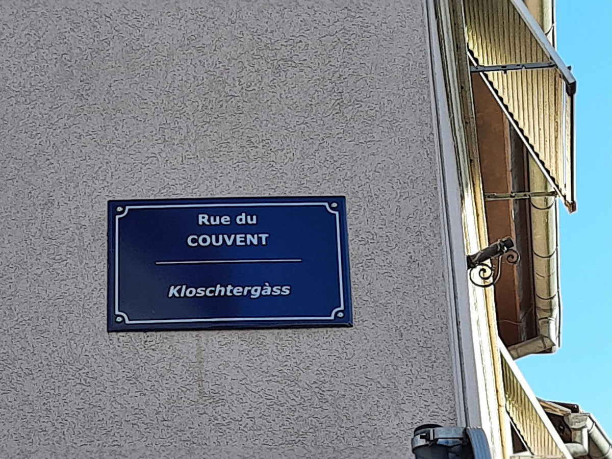 Rue du Couvent - Kloschtergàss