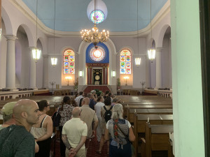 Visite de la synagogue