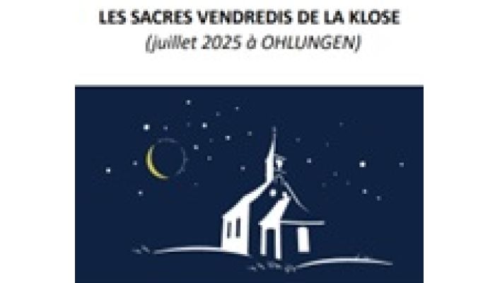 Les sacrés vendredis de la KLOSE