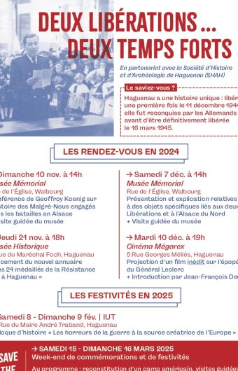 Conférence et présentation de matériel militaire lié à la Libération de l'Alsace